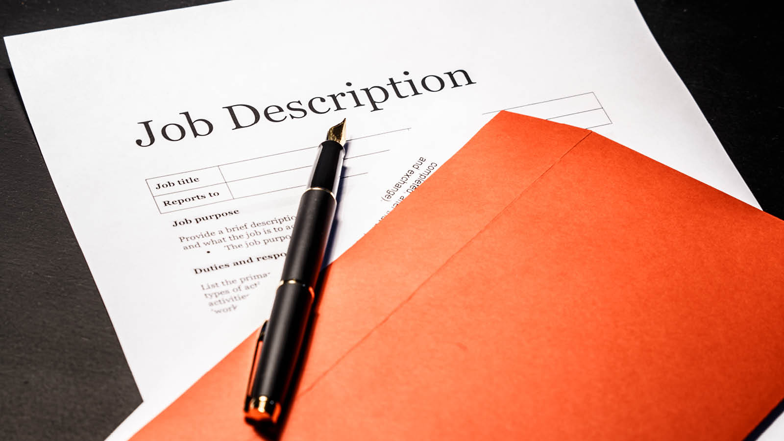 Job Descriptions for all Employees Services